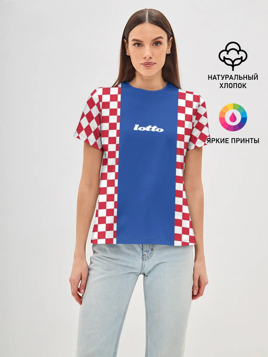 Женская базовая футболка / Форма lotto