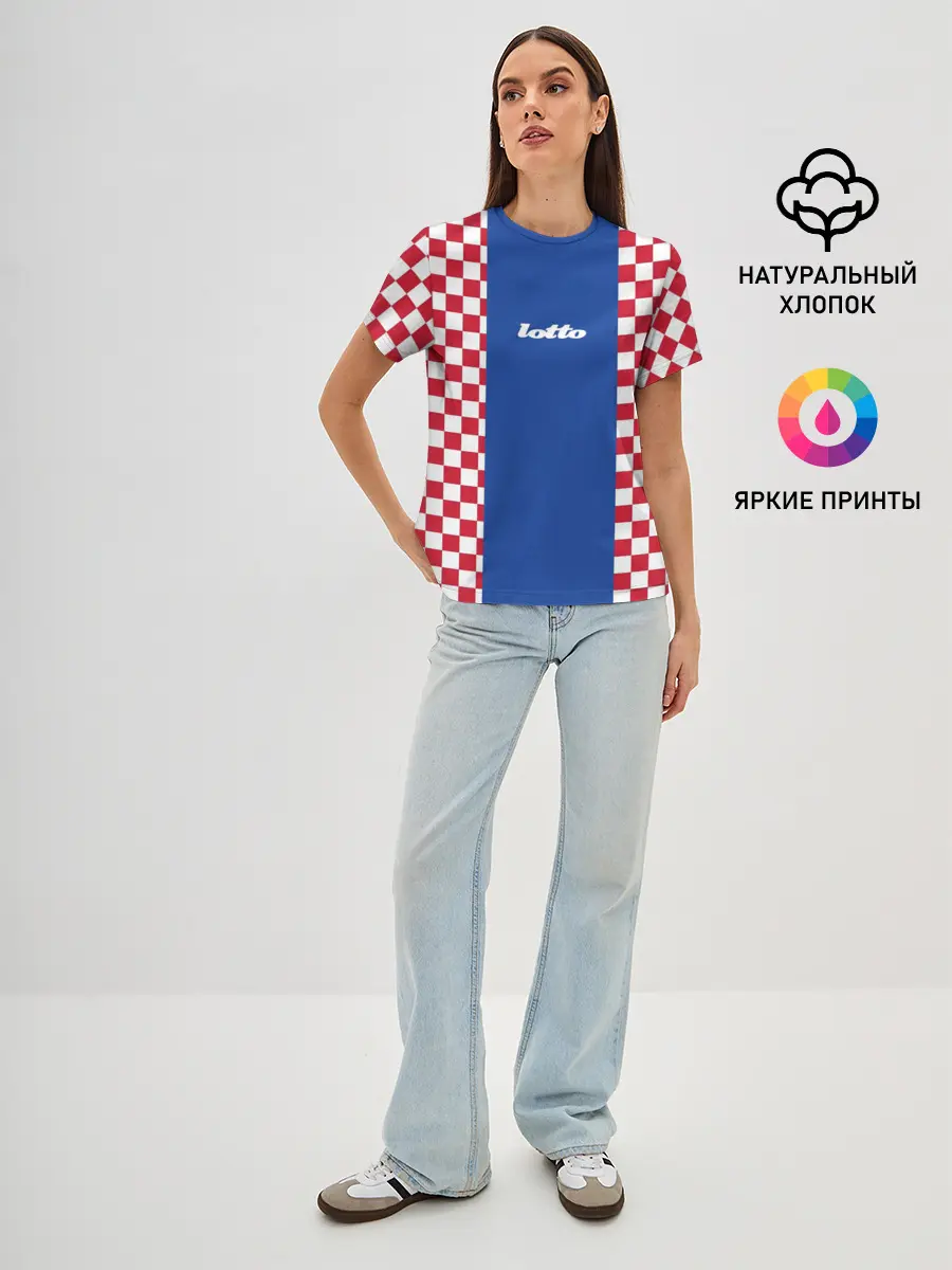 Женская базовая футболка / Форма lotto
