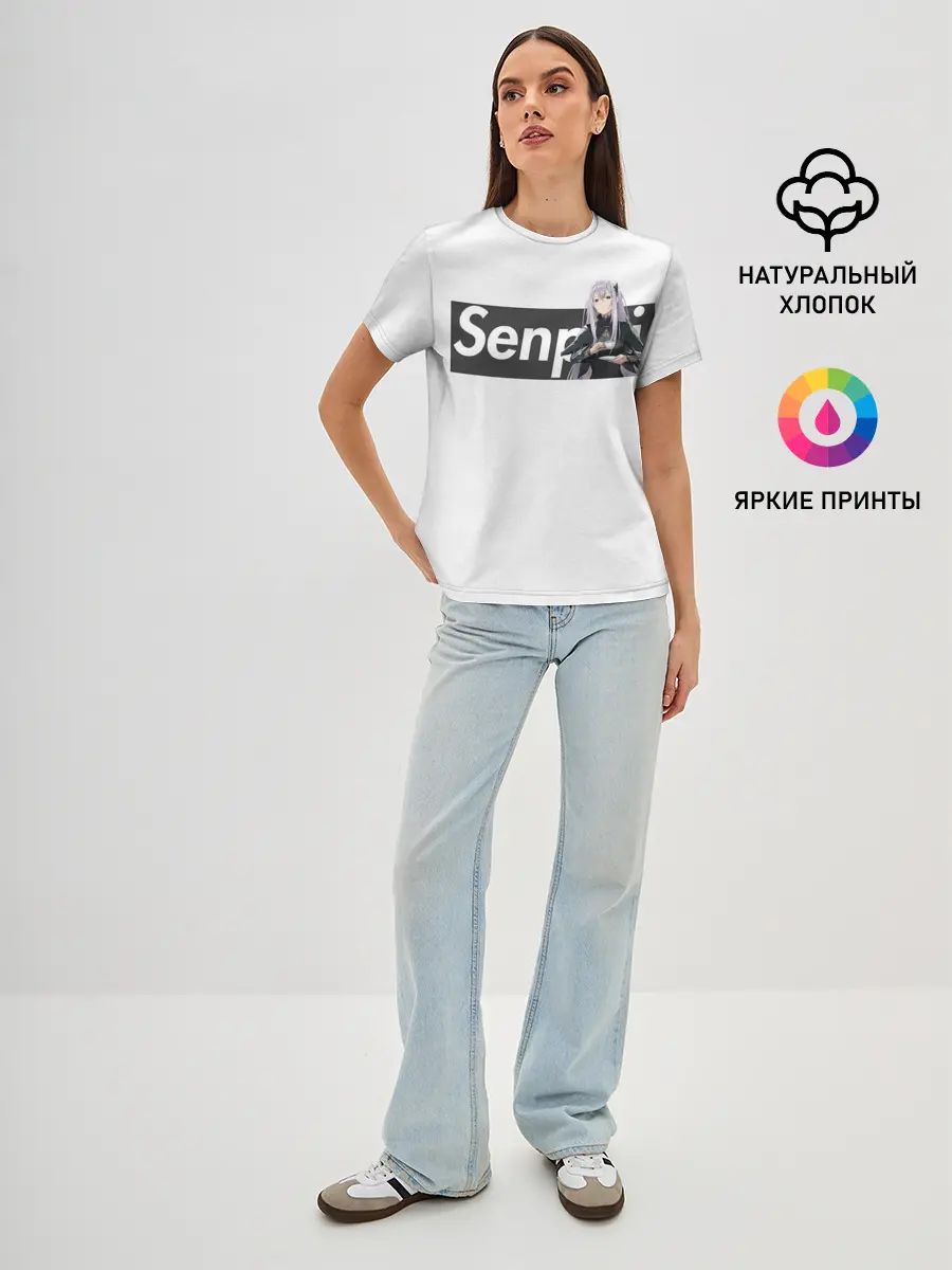 Женская базовая футболка / Re:Zero