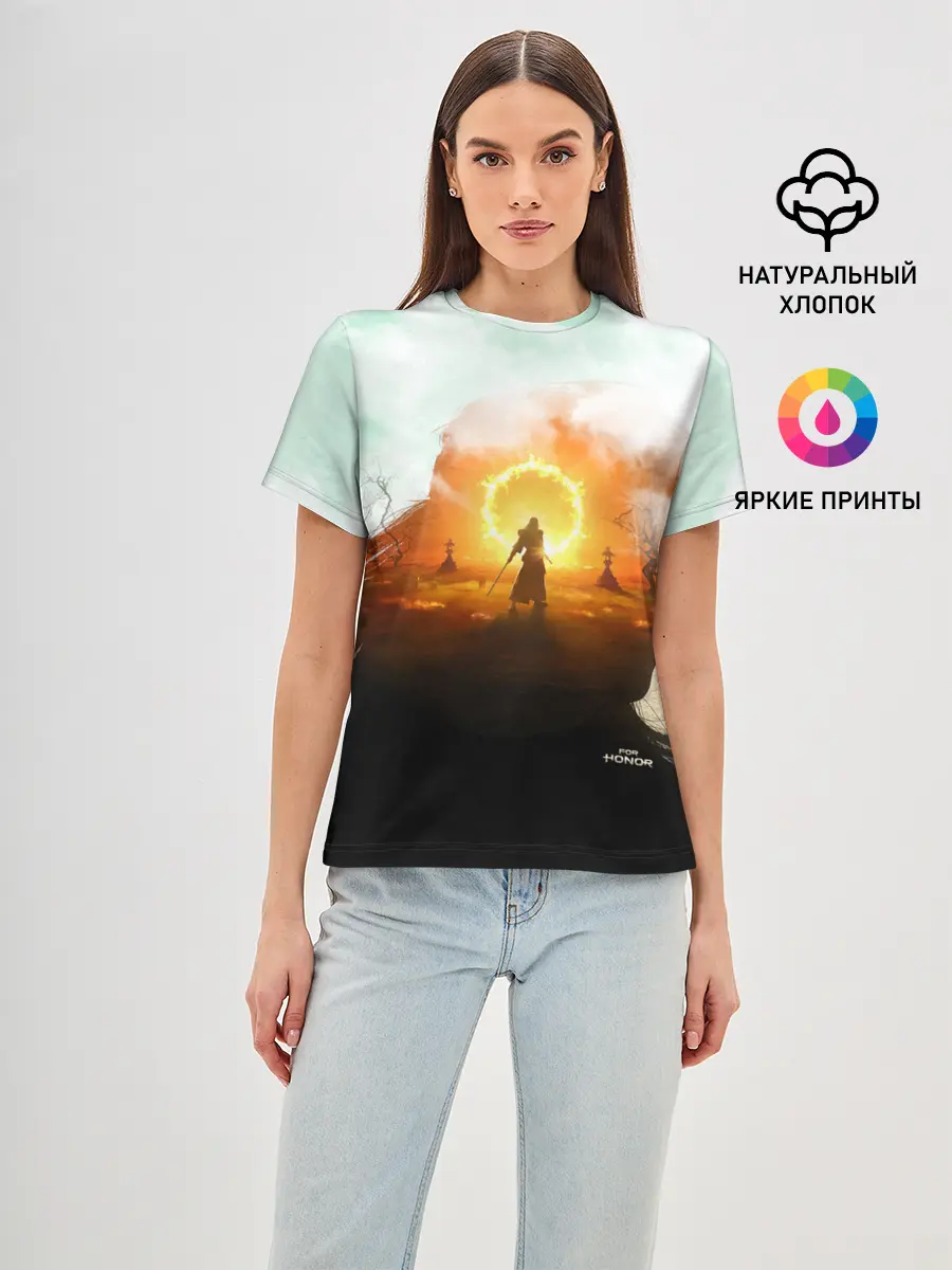 Женская базовая футболка / For Honor Mirage
