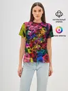 Женская базовая футболка / Калейдоскоп