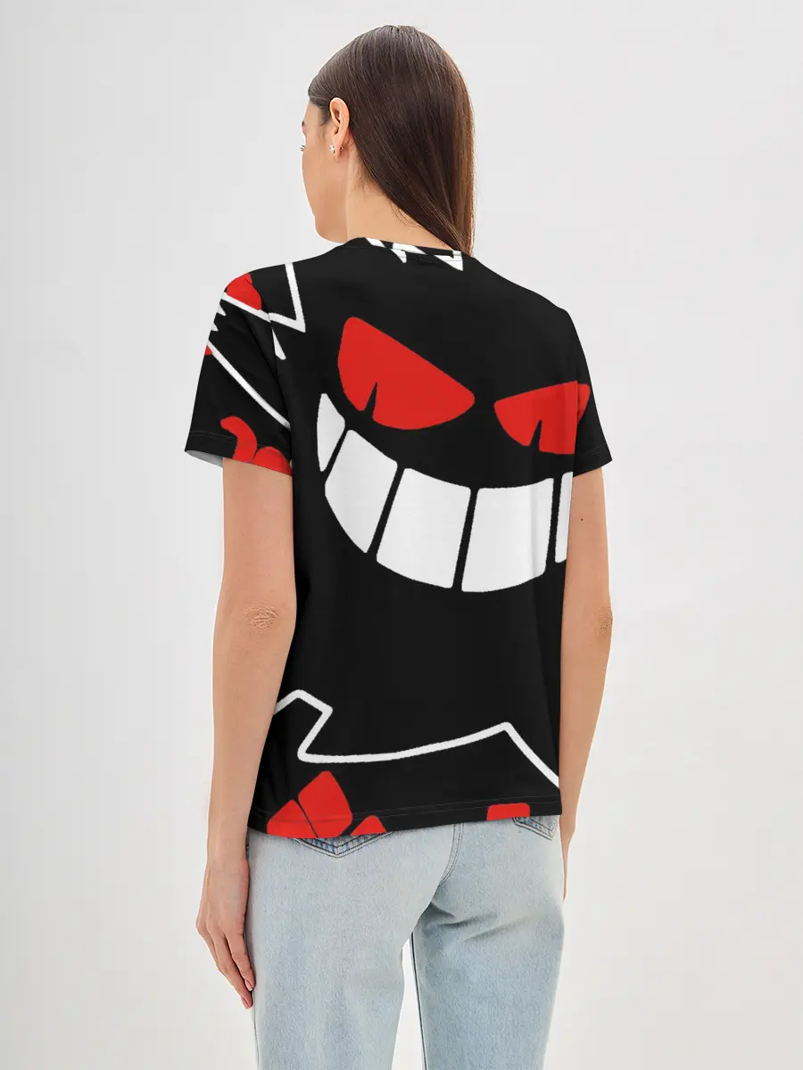 Женская базовая футболка / Pokemon Gengar Генгар