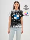 Женская базовая футболка / BMW / БМВ
