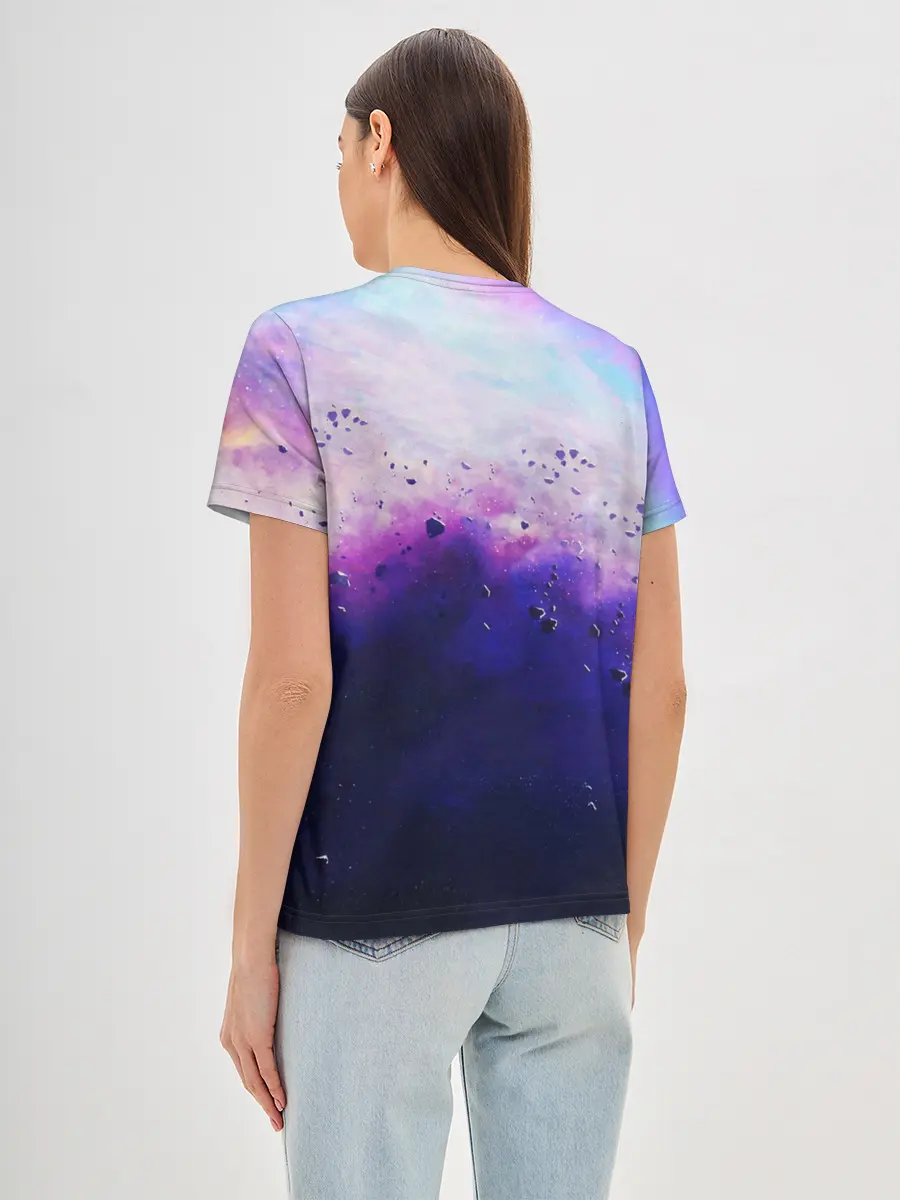 Женская базовая футболка / АСТРОНАВТ