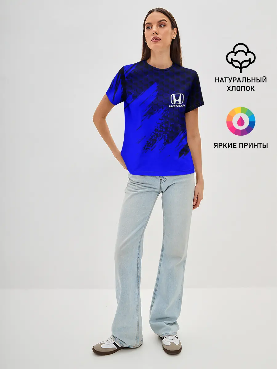Женская базовая футболка / HONDA