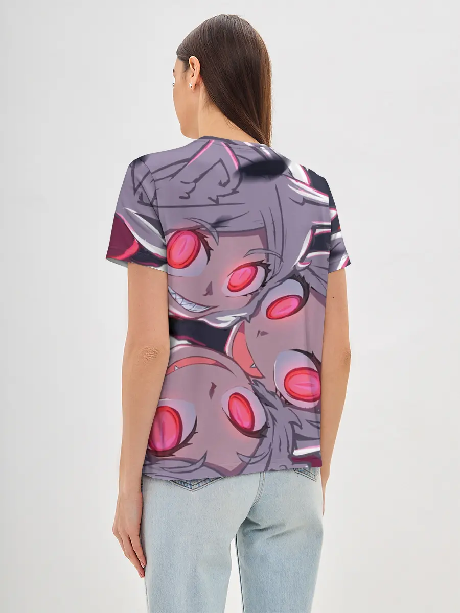 Женская базовая футболка / МИЛЫЕ КОШЕЧКИ