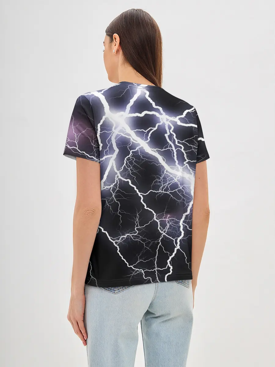 Женская базовая футболка / Молния