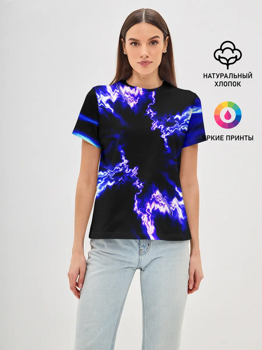 Женская базовая футболка / ABSTRACTION