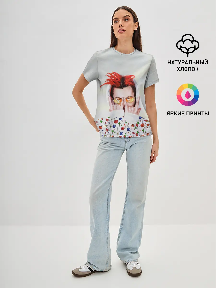 Женская базовая футболка / Gone.Fludd