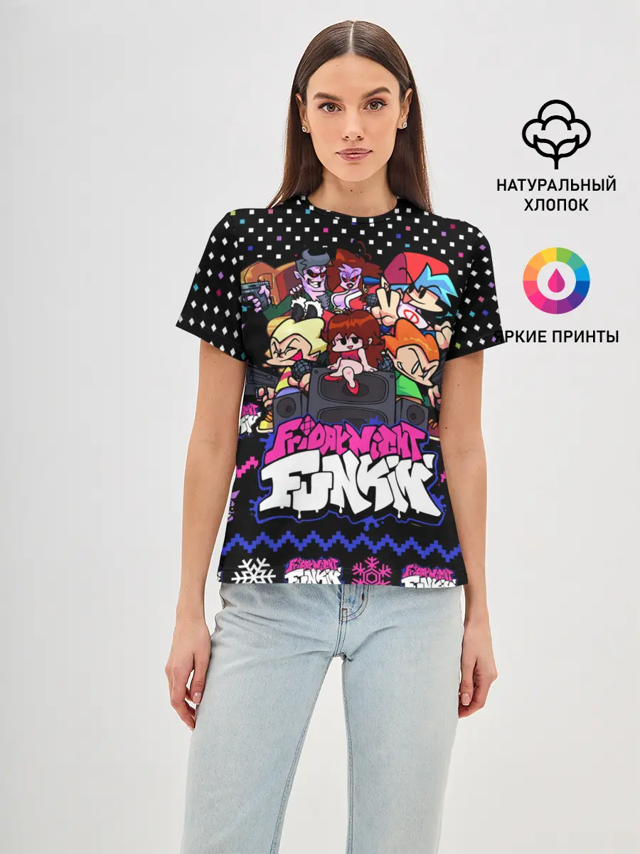 Женская базовая футболка / FRIDAY NIGHT FUNKIN