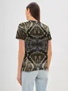 Женская базовая футболка / Snakeskin