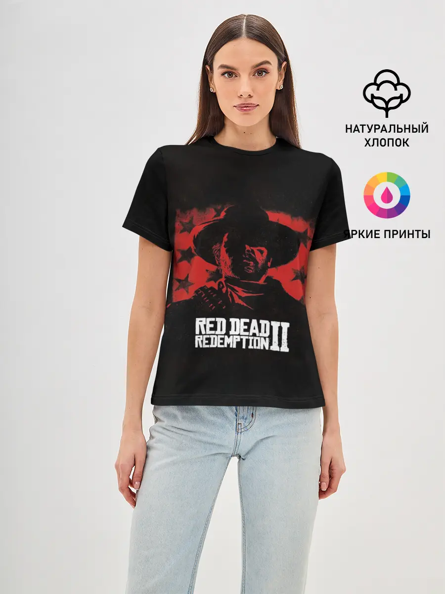 Женская базовая футболка / Red Dead Redemption