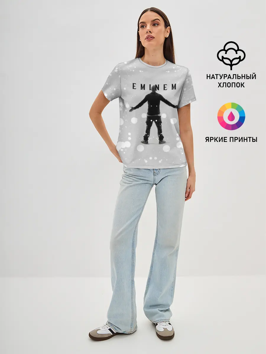 Женская базовая футболка / EMINEM | ЭМИНЕМ