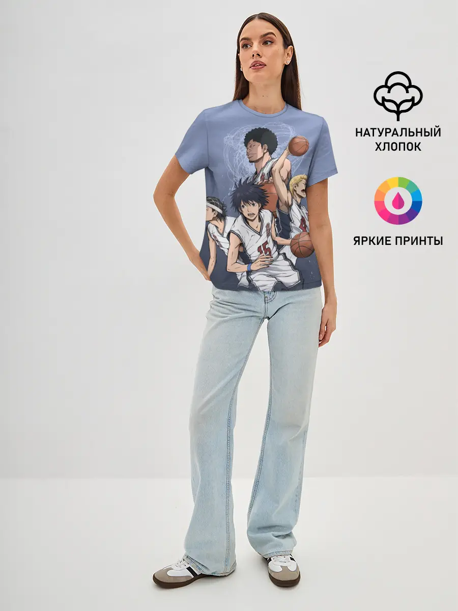 Женская базовая футболка / команда мечты