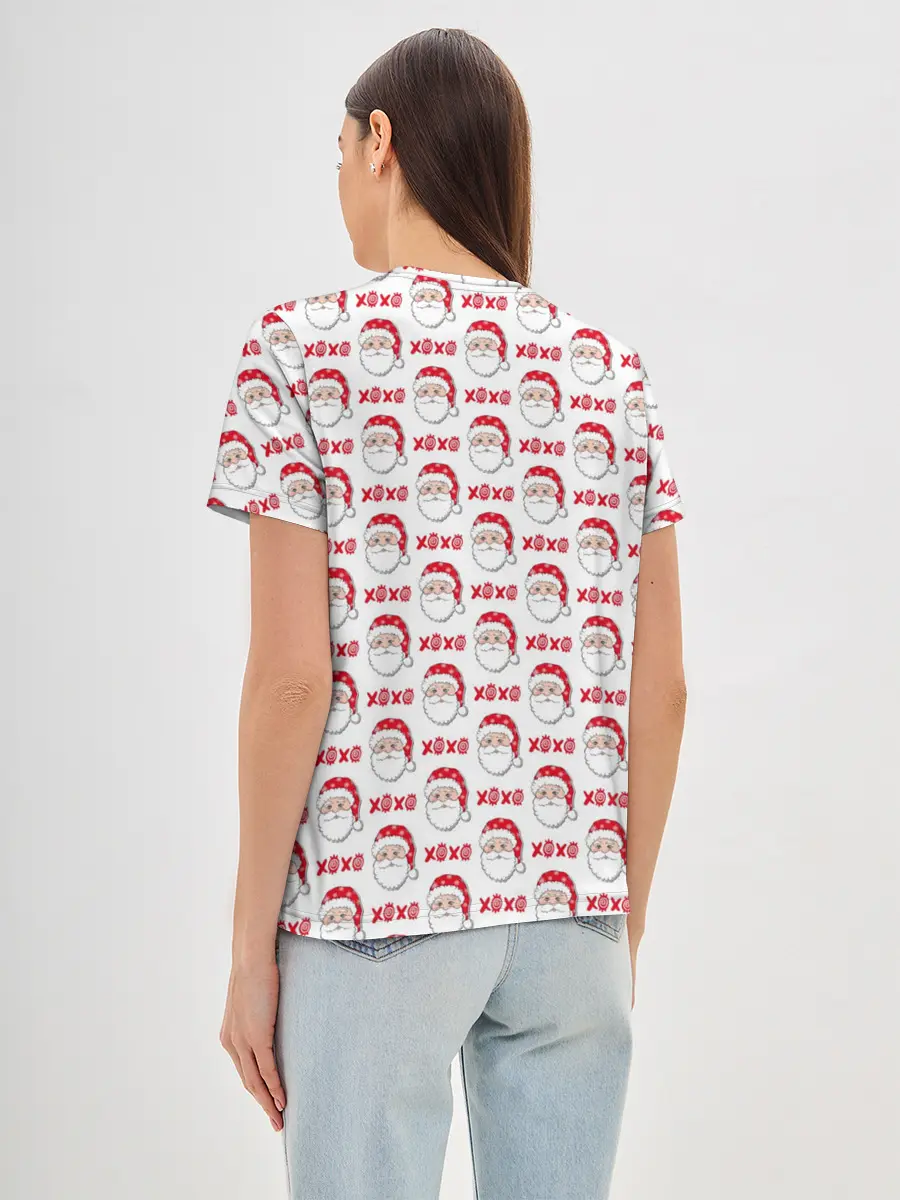 Женская базовая футболка / Хо-Хо