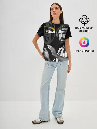 Женская базовая футболка / Андреа Пирло