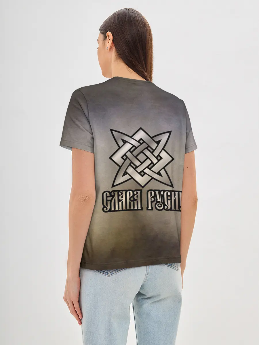 Женская базовая футболка / СЛАВА РУСИ