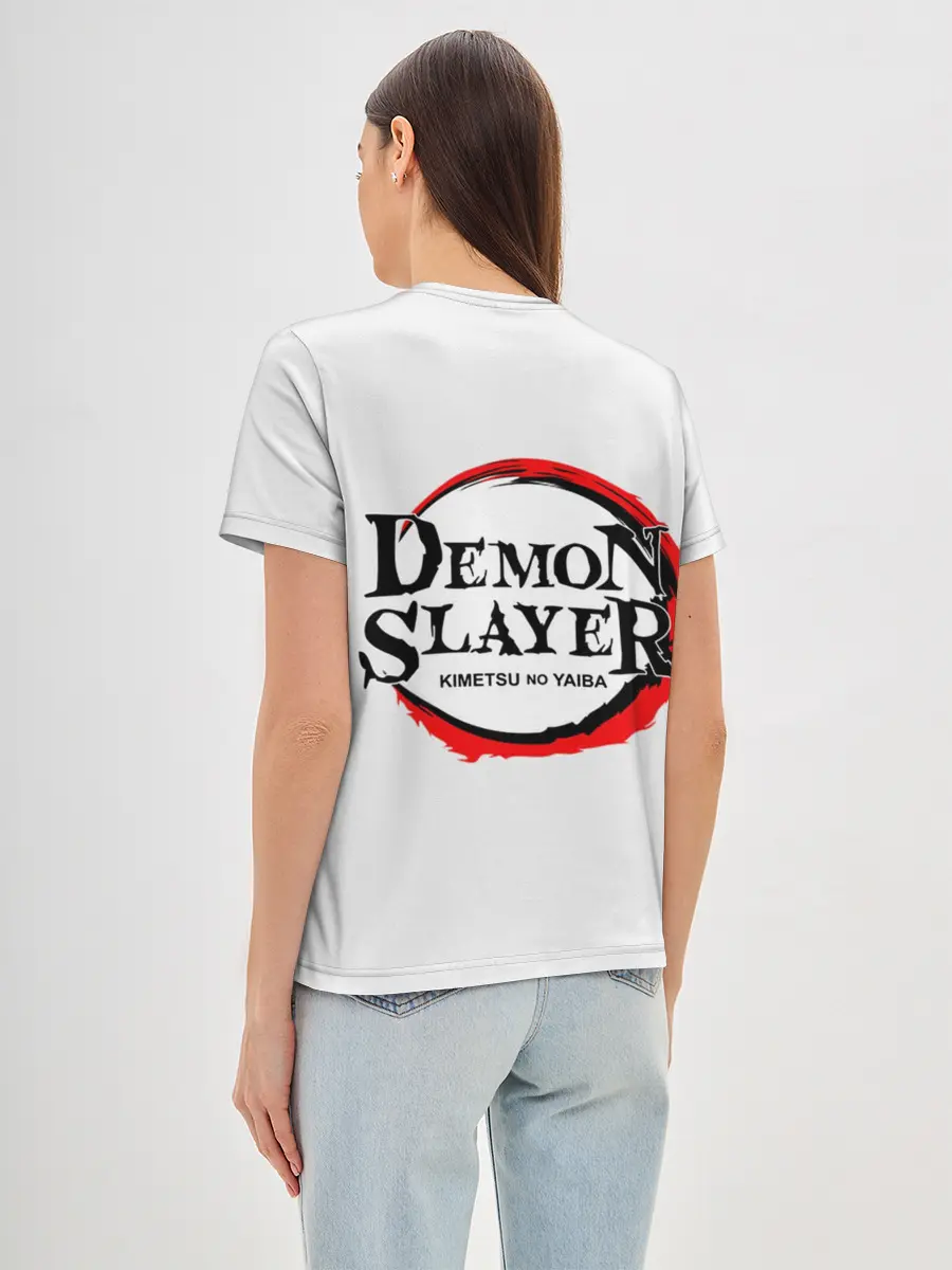 Женская базовая футболка / Убийца Демонов постер