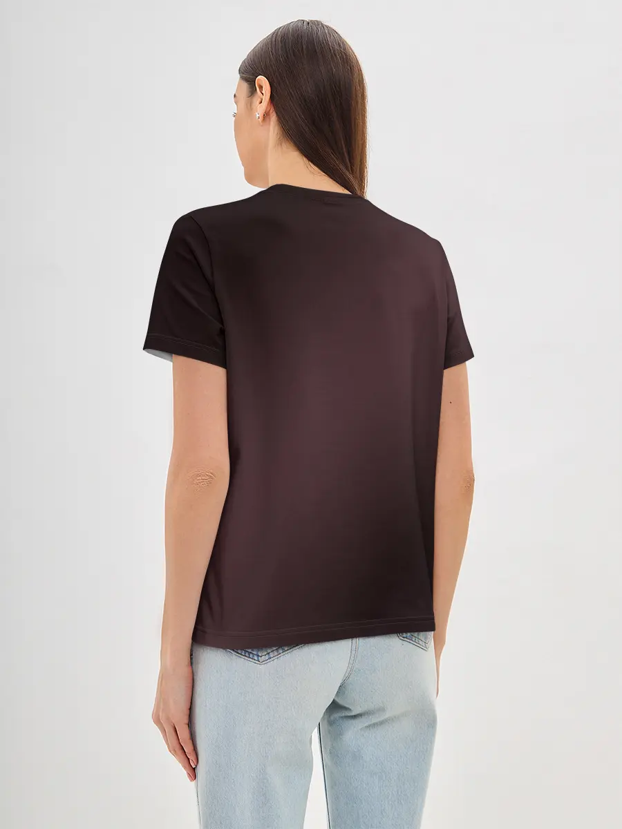 Женская базовая футболка / Hazbin Hotel