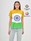 Женская базовая футболка / ИНДИЯ | INDIA