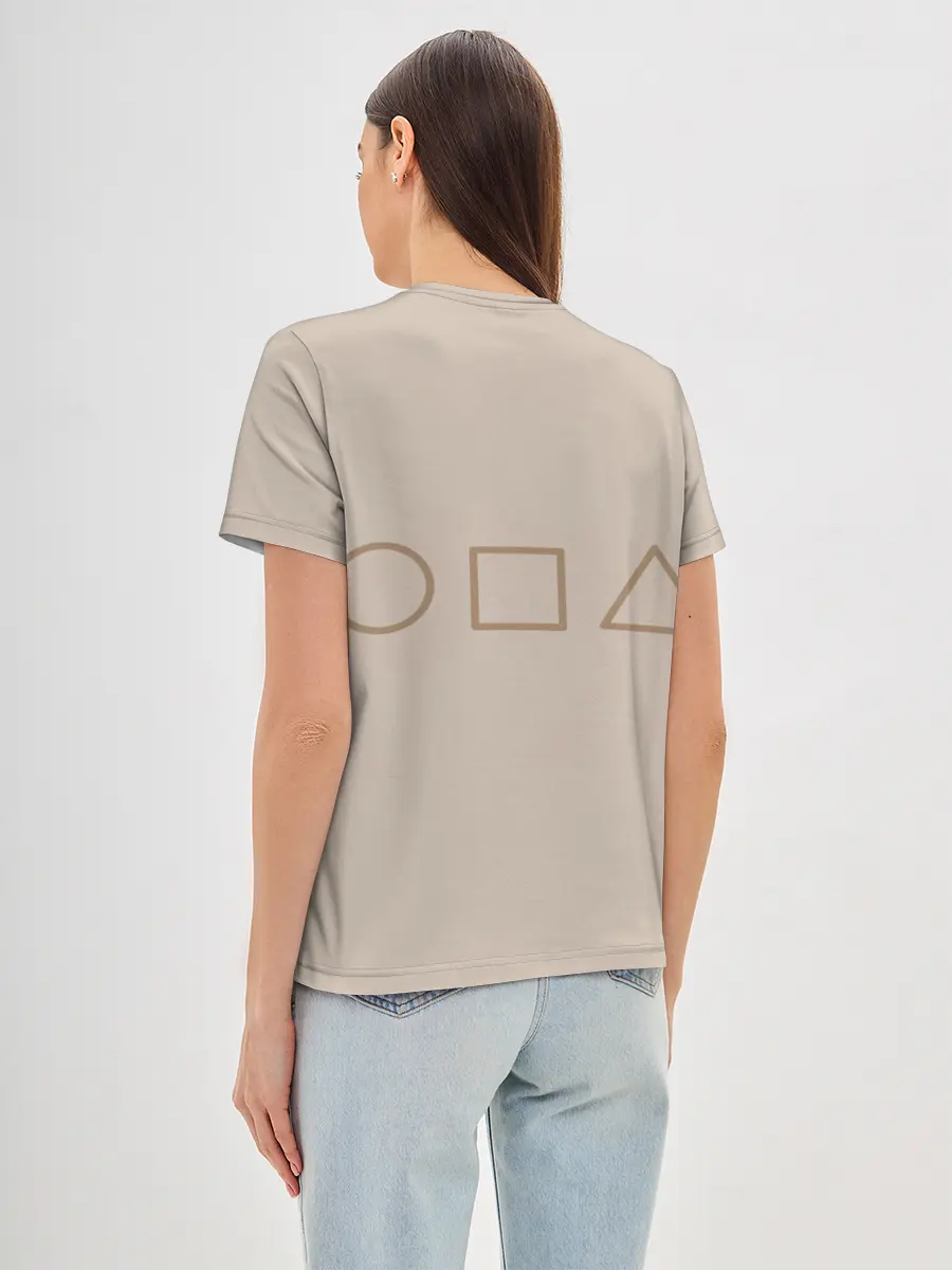 Женская базовая футболка / SquidRed