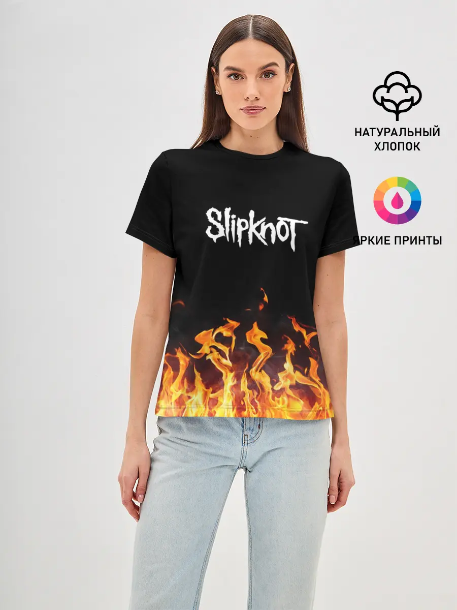 Женская базовая футболка / Slipknot