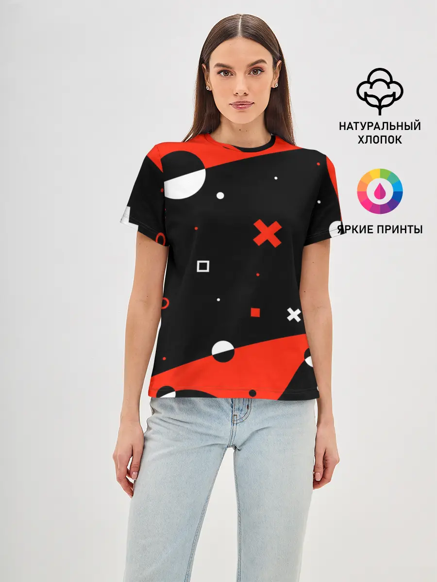 Женская базовая футболка / ФИГУРКИ