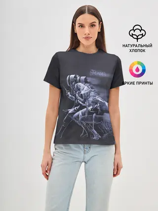 Женская базовая футболка / Fencer