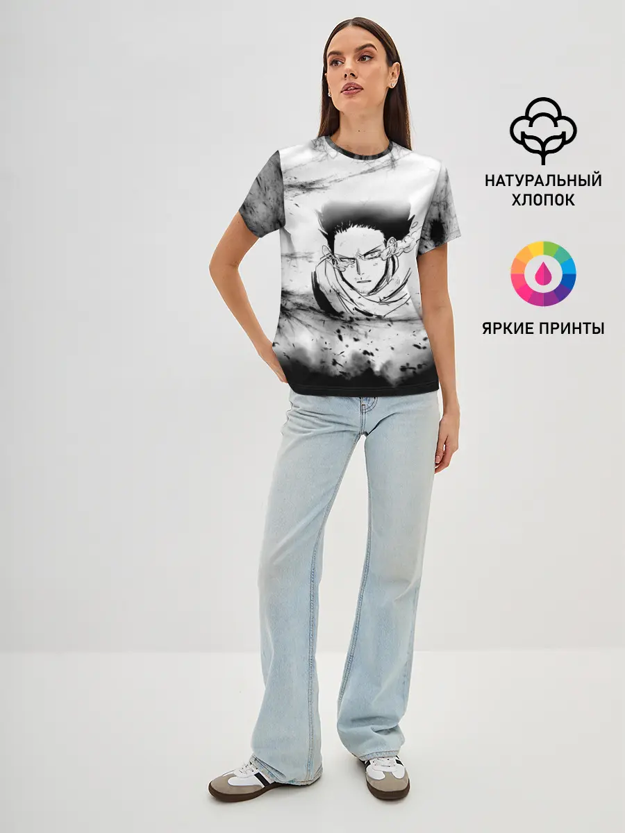 Женская базовая футболка / Сёта Аидзава /Aizawa Аниме