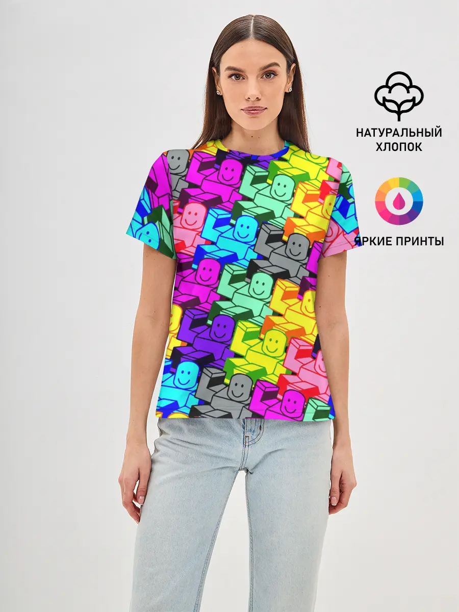 Женская базовая футболка / ROBLOX