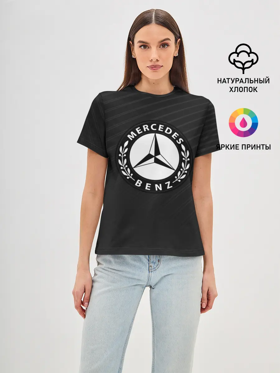 Женская базовая футболка / Mercedes SPORT