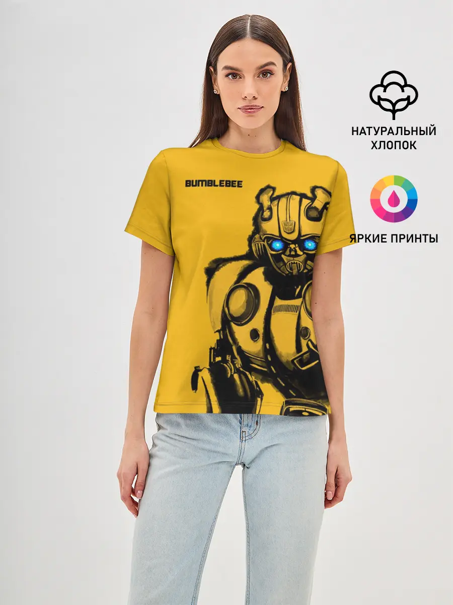 Женская базовая футболка / BUMBLEBEE