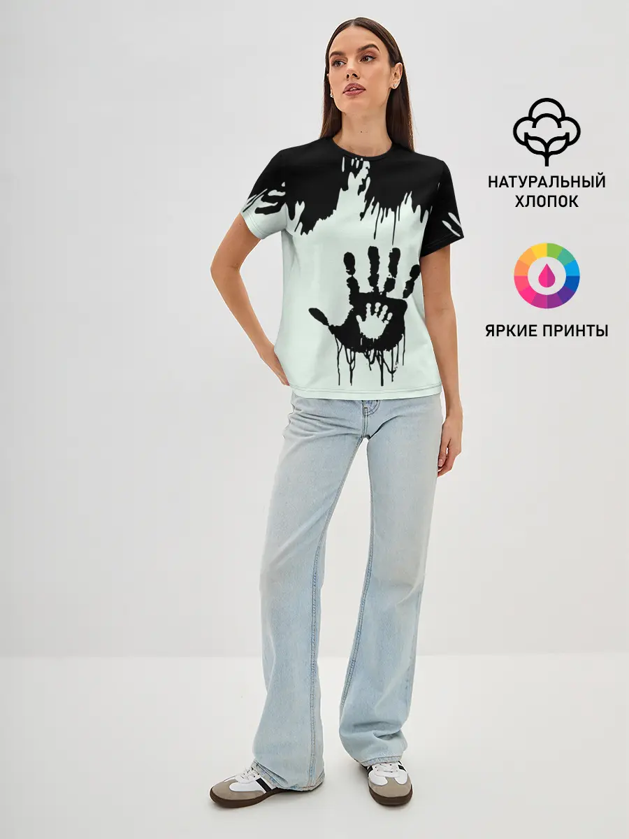 Женская базовая футболка / DEATH STRANDING