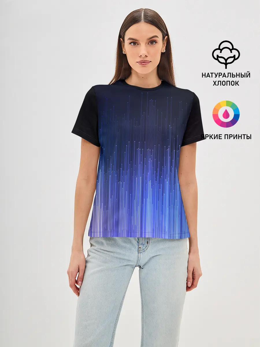 Женская базовая футболка / Эквалайзер настроения | Mood Equalizer