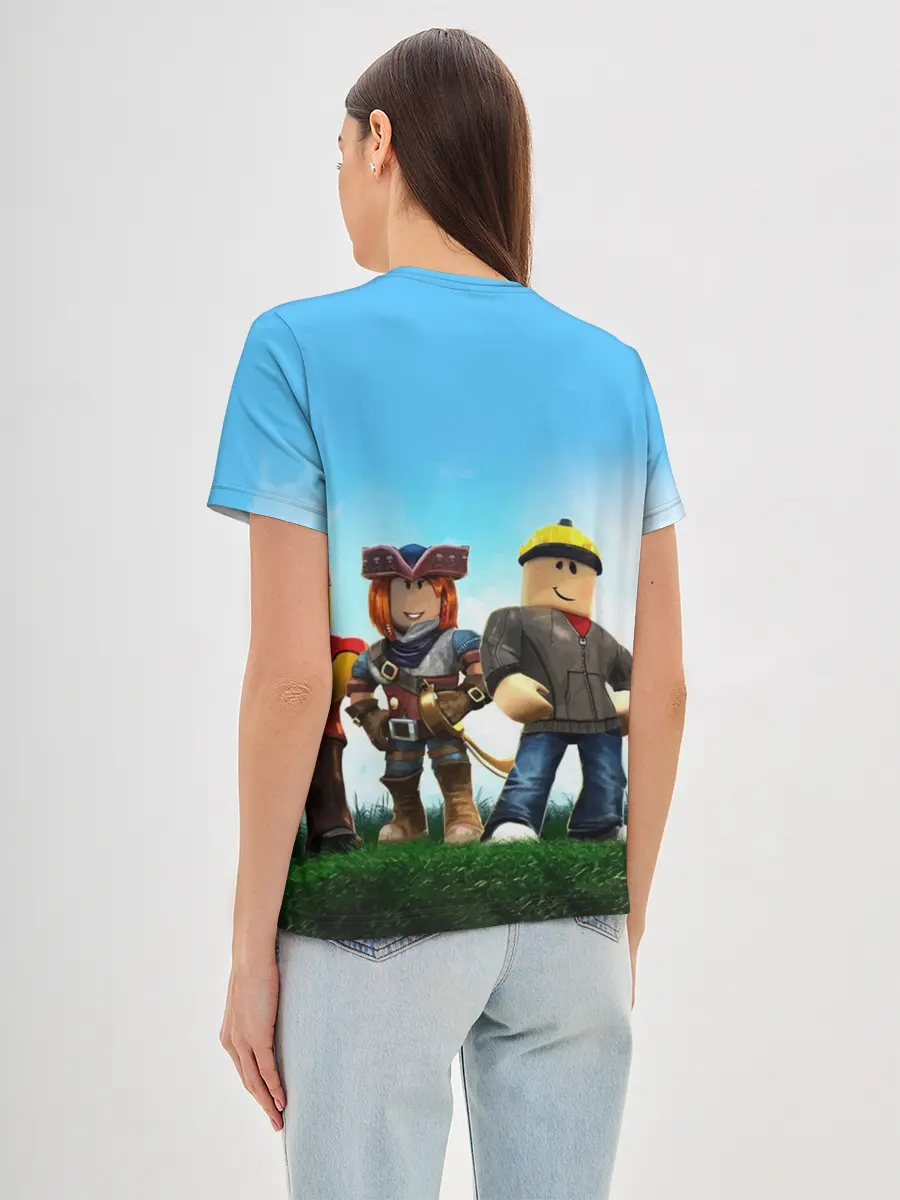 Женская базовая футболка / ROBLOX