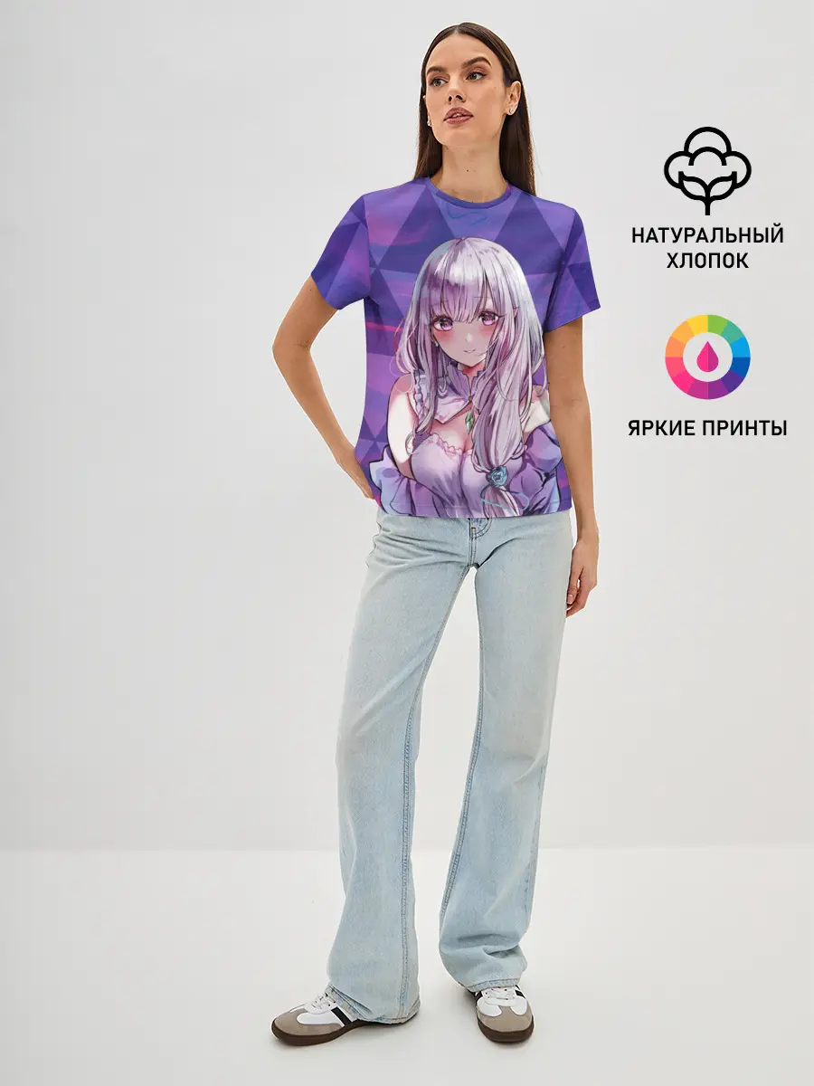 Женская базовая футболка / Эмилия