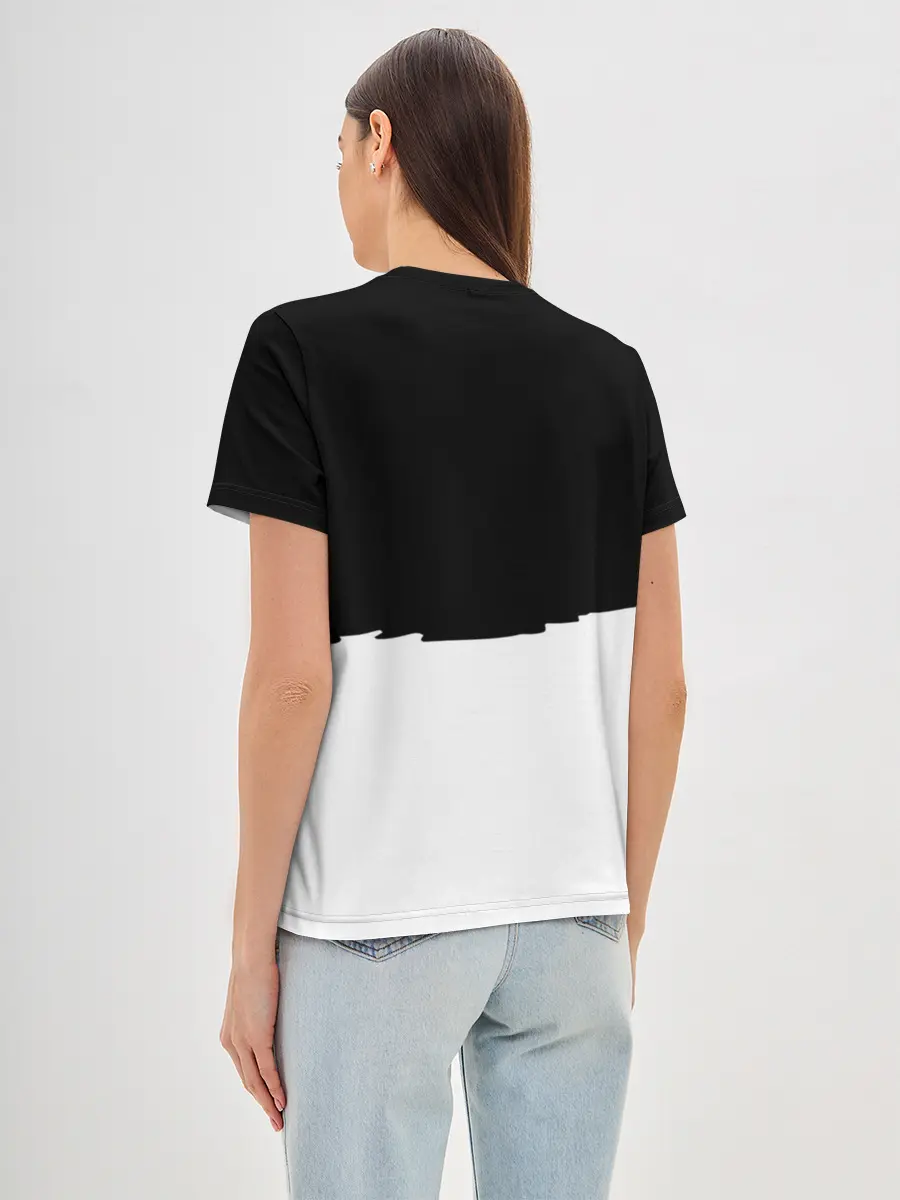 Женская базовая футболка / Многоликий | Multi face