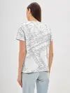 Женская базовая футболка / Топография_01