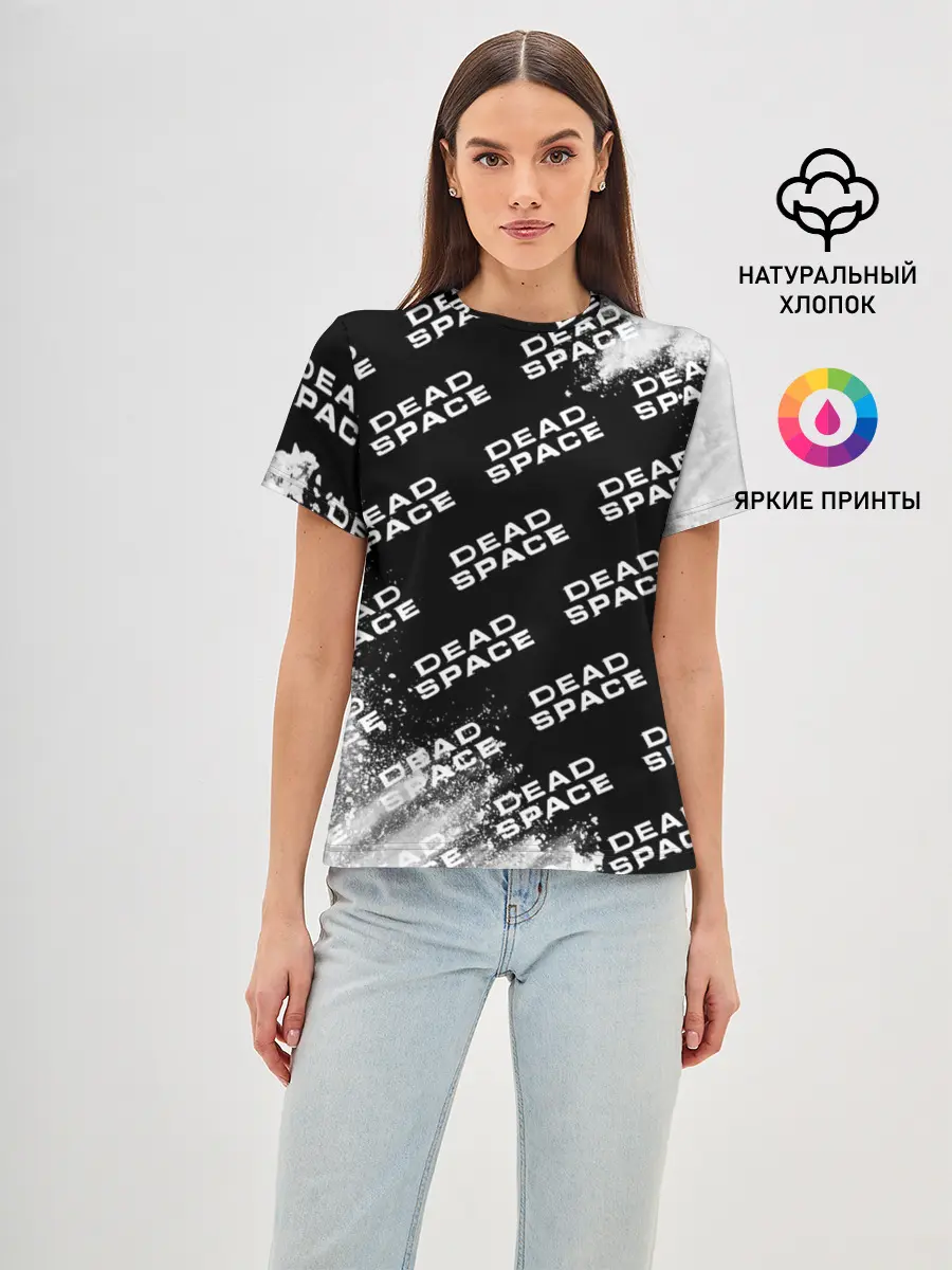 Женская базовая футболка / Dead Space - Exposion