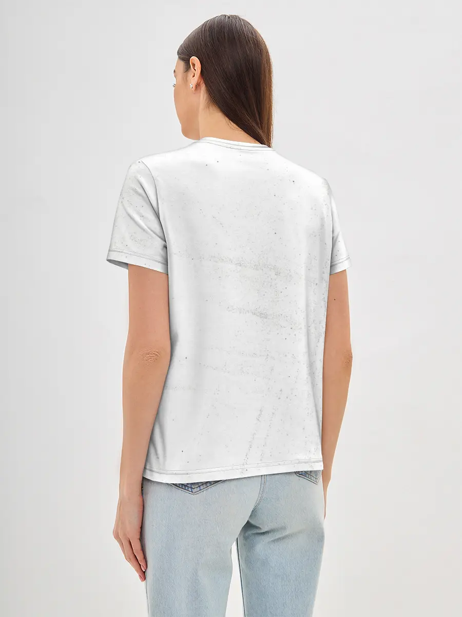 Женская базовая футболка / Чёрный клевер Аста