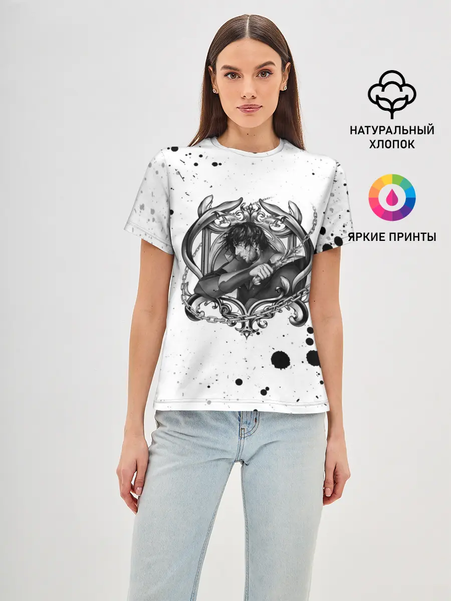 Женская базовая футболка / Castlevania | Trevor Belmont