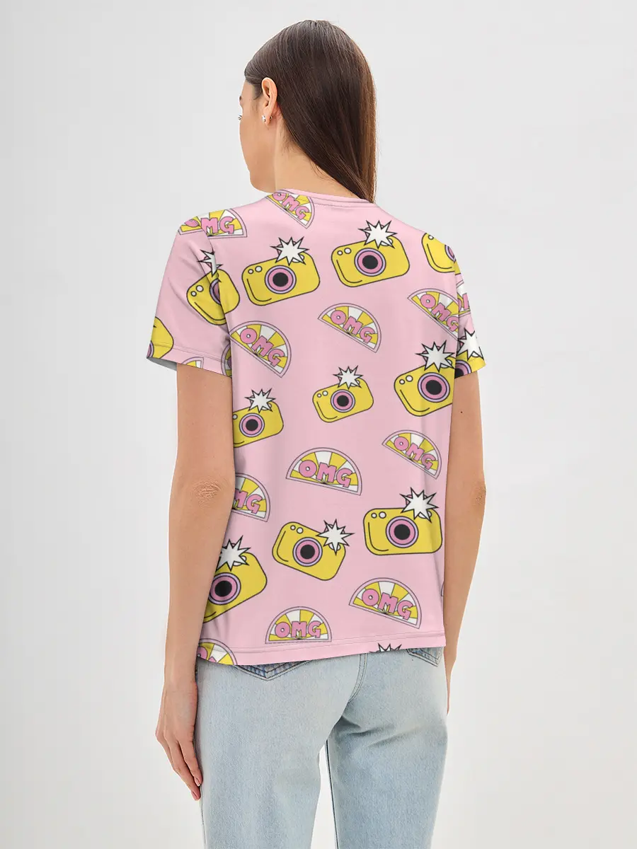 Женская базовая футболка / Фотики | OMG
