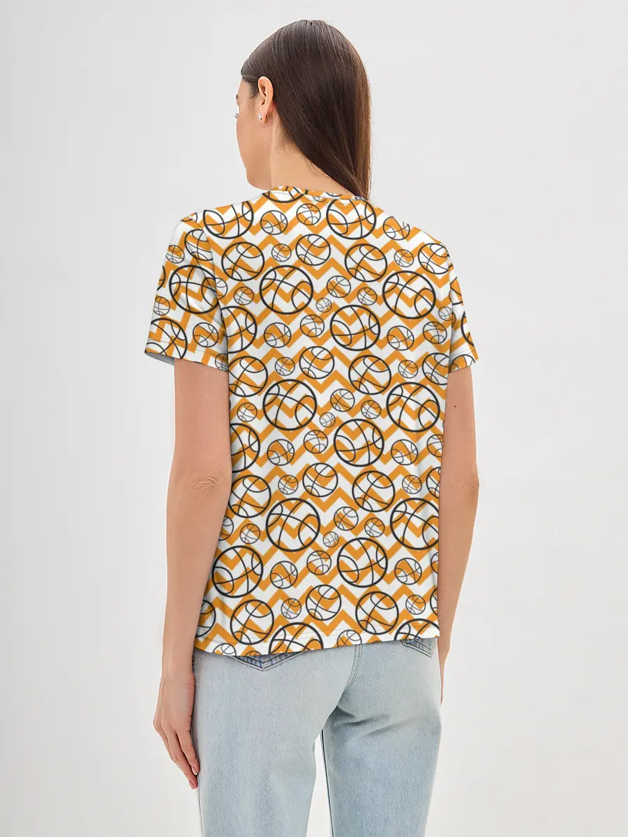 Женская базовая футболка / Баскетбол