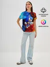 Женская базовая футболка / SONIC