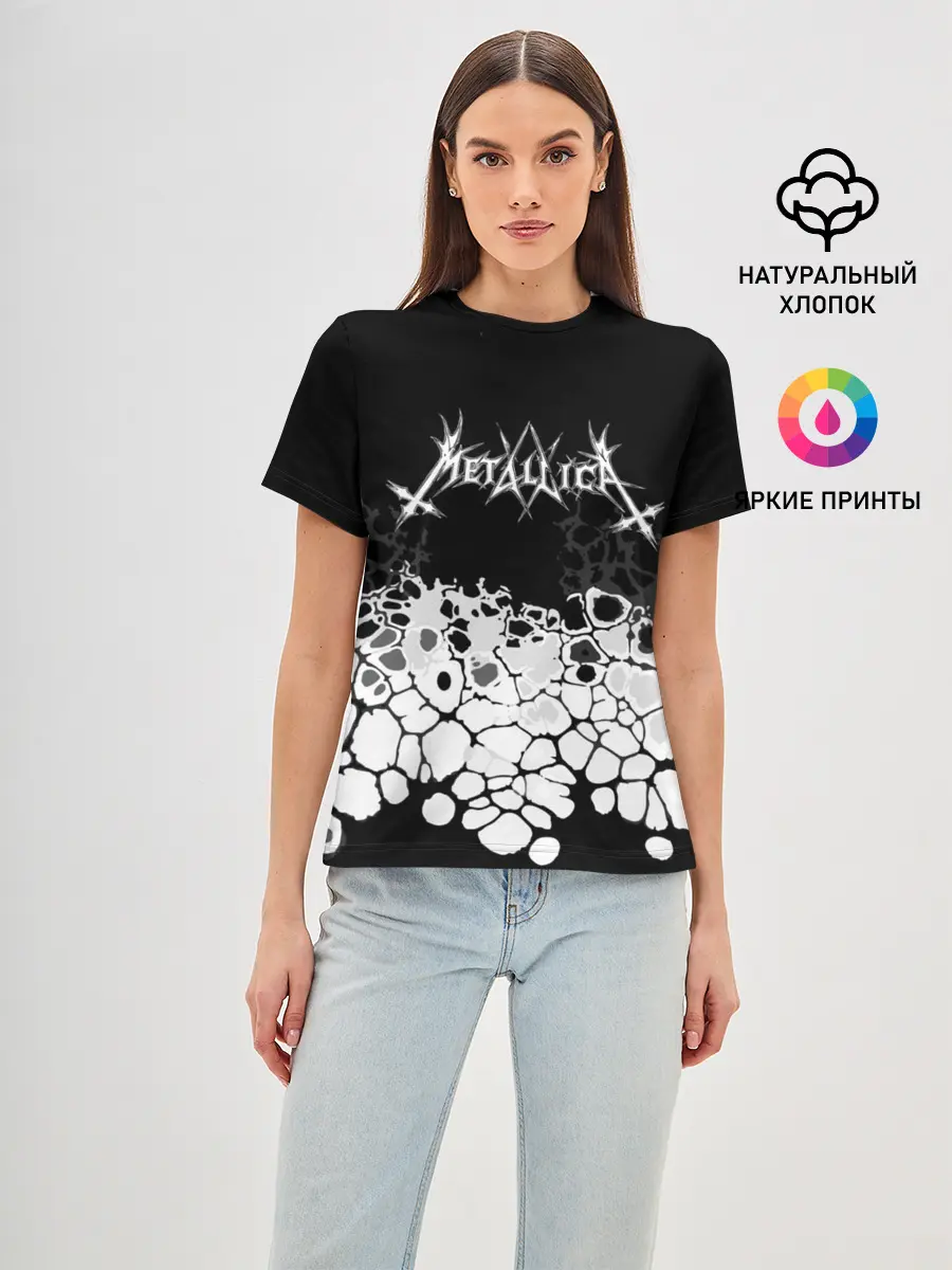 Женская базовая футболка / mayhem