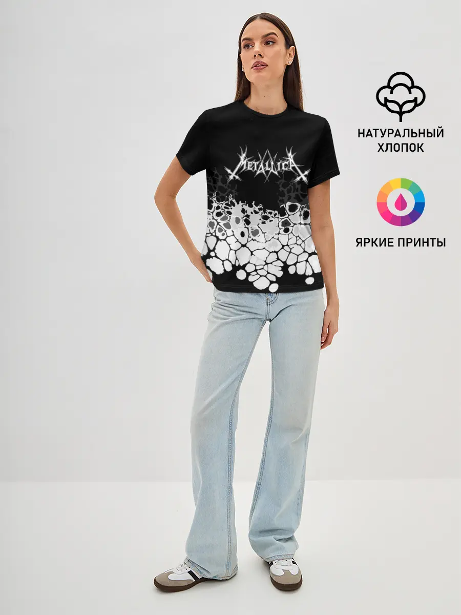 Женская базовая футболка / mayhem