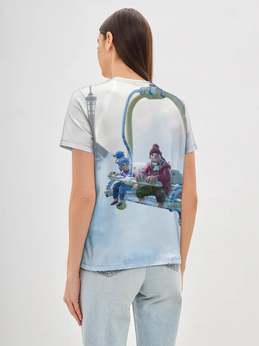 Женская базовая футболка / It Takes Two Коди и Мэй