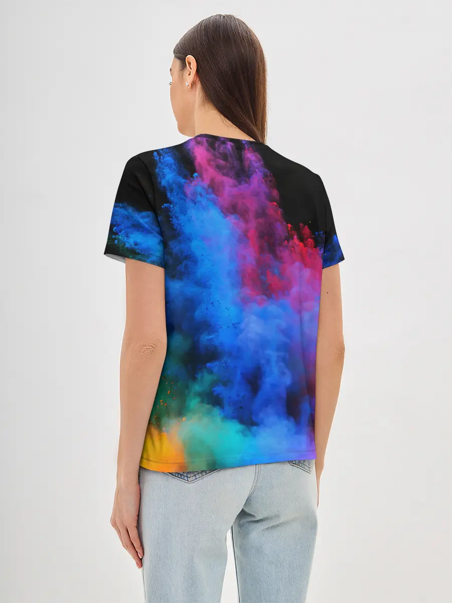 Женская базовая футболка / КРАСКИ