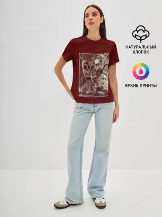 Женская базовая футболка / True Detective