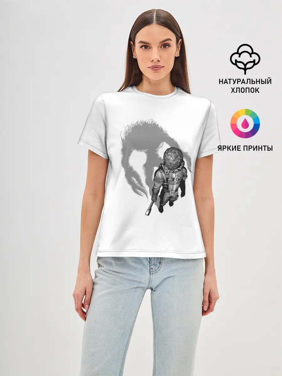 Женская базовая футболка / Prey